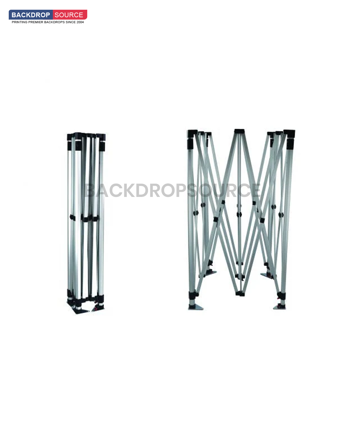 tent metal Heavy Duty Custom Canopy Tent – 10ft x 10ft Branded Outdoor Shelter – Backdropsource
