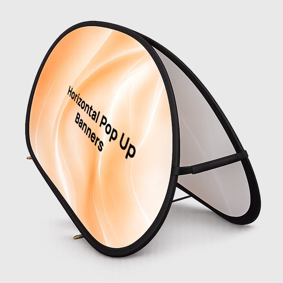 Horizontal Fabric Pop Up Banners (Double Side Printed)