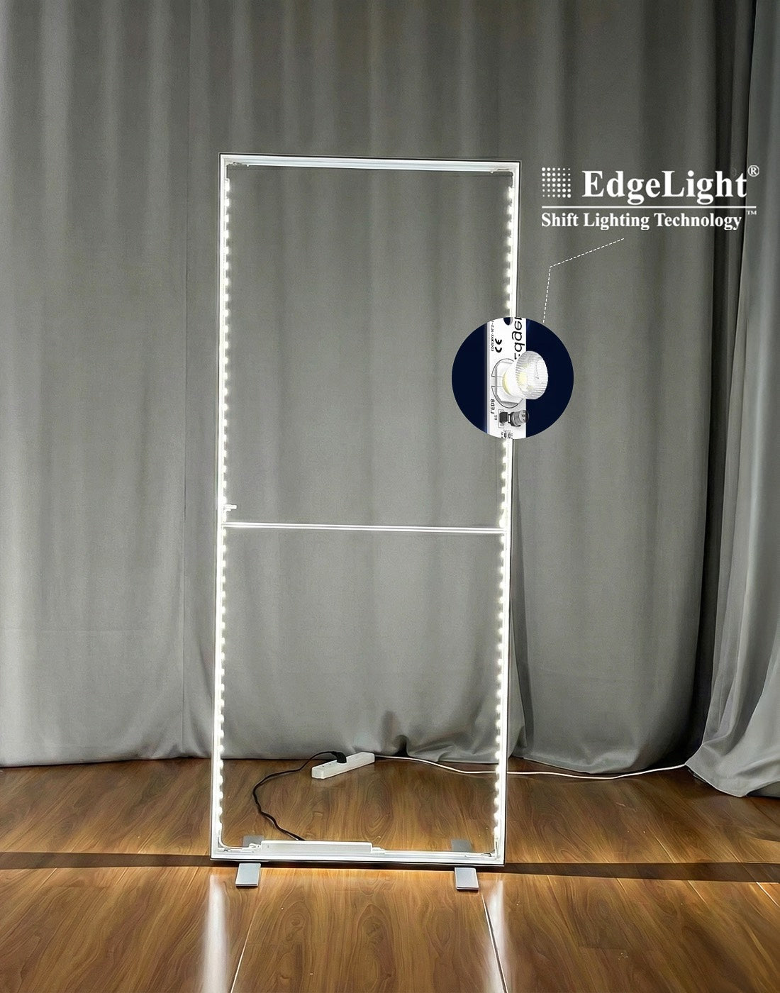 Backlit SEG Fabric Display Frame - 3.15inch Depth Aluminum Profile