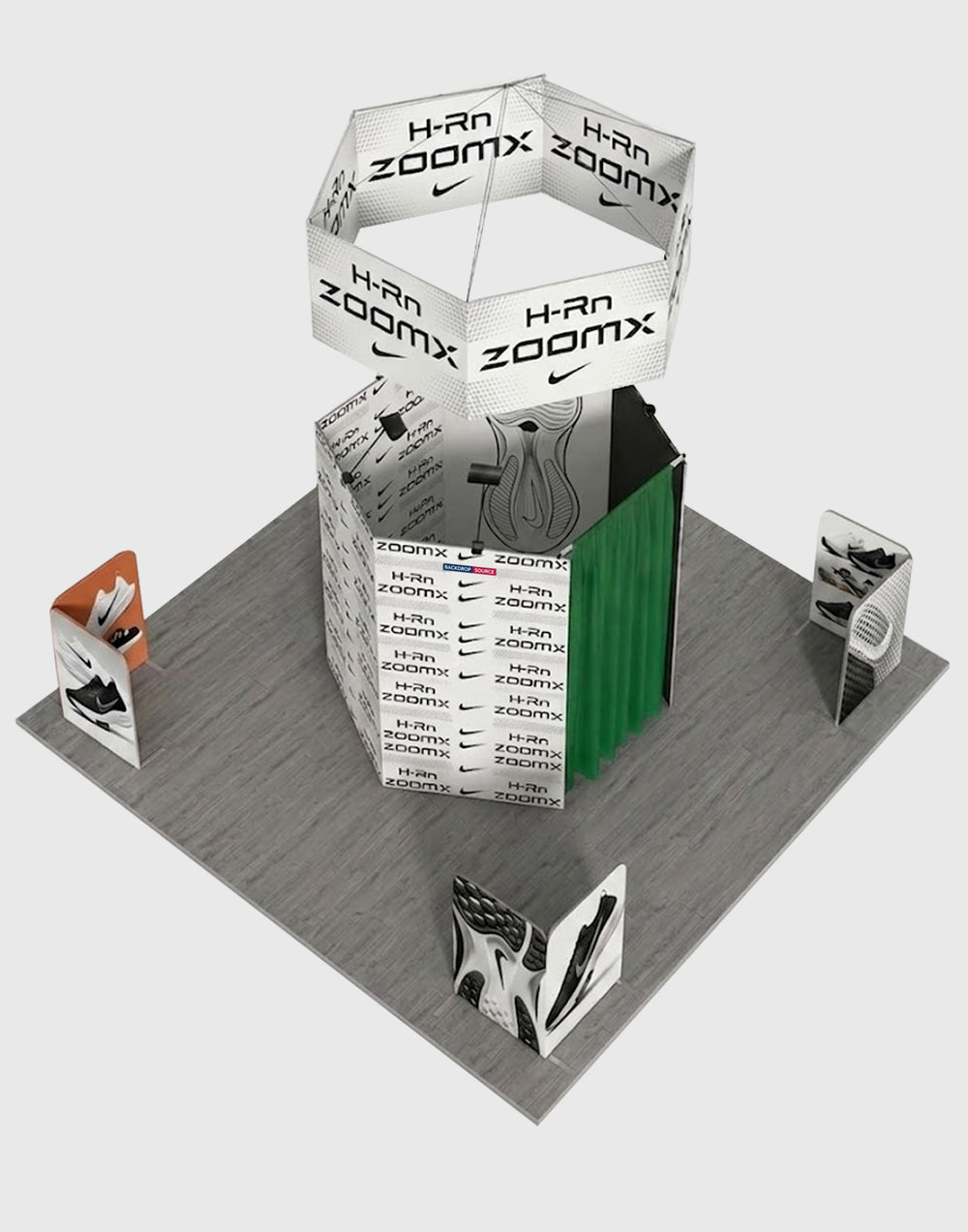 Modular Booth Kits 20ft x 20ft - Model 20