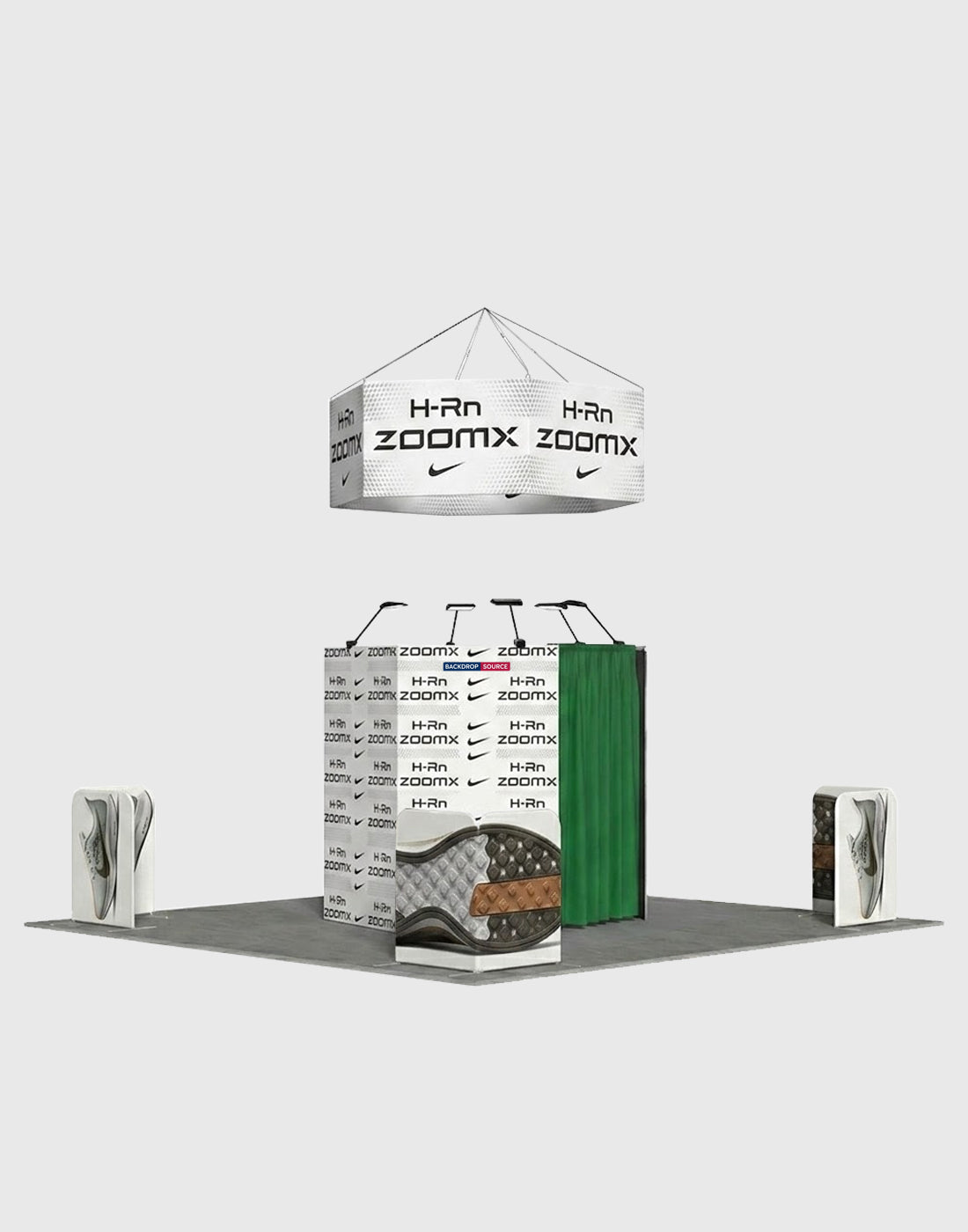 Modular Booth Kits 20ft x 20ft - Model 20