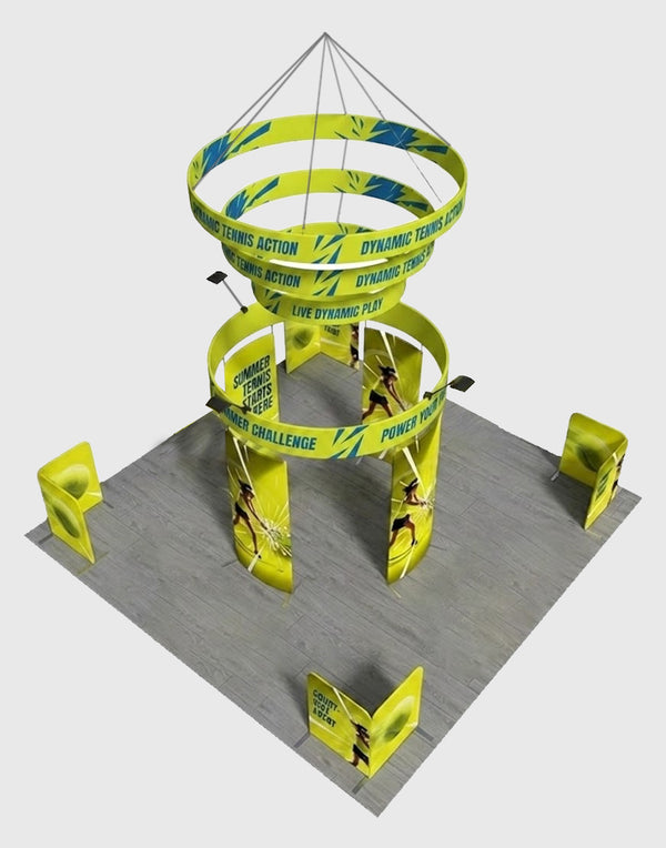 Modular Booth Kits 20ft x 20ft - Model 21