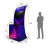 Integrated Monitor Fabric Display Table