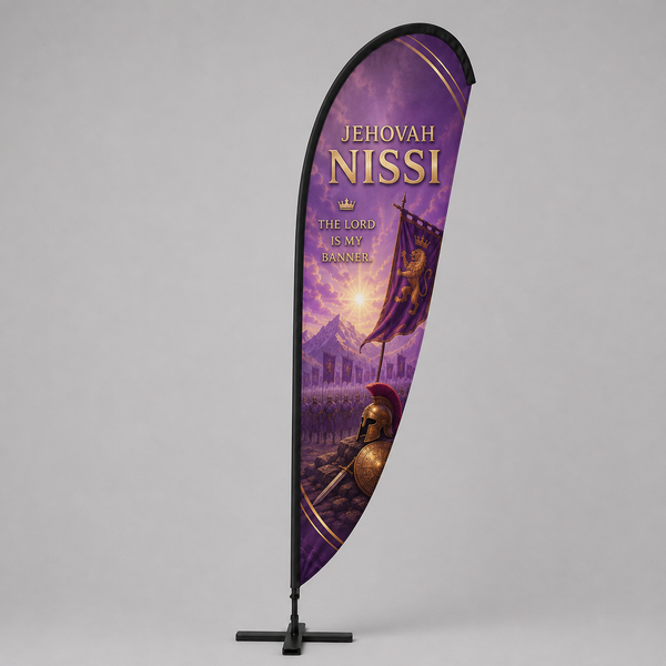 Church Teardrop Ministry Flag