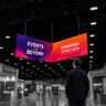 L Shape Hanging Banner