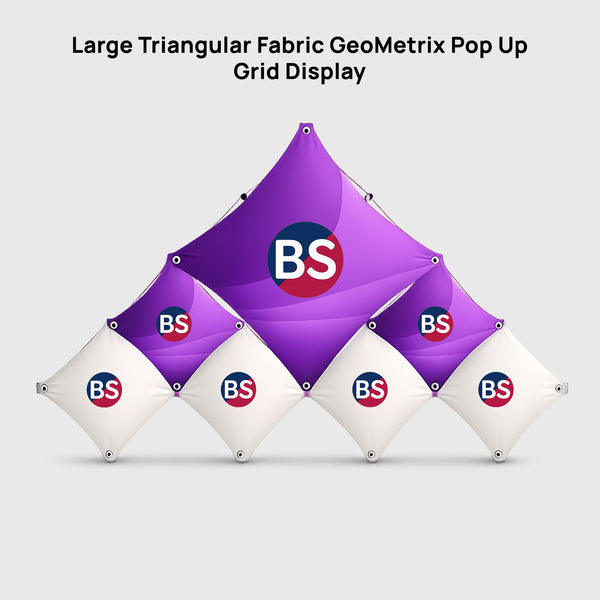 Triangular (grande): visualización de cuadrícula GeoMetrix emergente