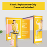 Backlit SEG Booth Kit with L-Arch Backwall & Lightbox Counter