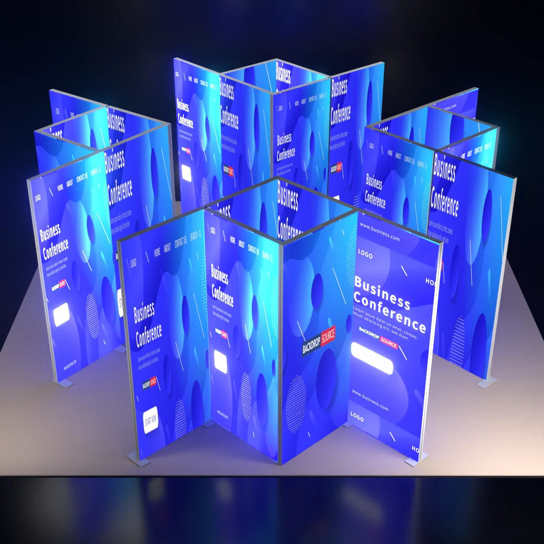 SEG Modular Lightbox Display Kit - Model 15