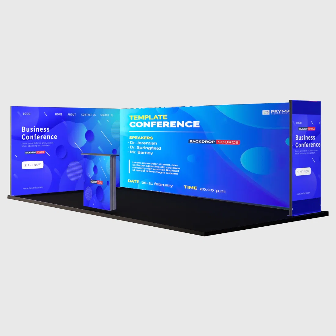 SEG Modular Lightbox Display Kit - Model 10