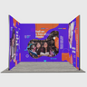 Foldable SEG Exhibition Display - Model 6