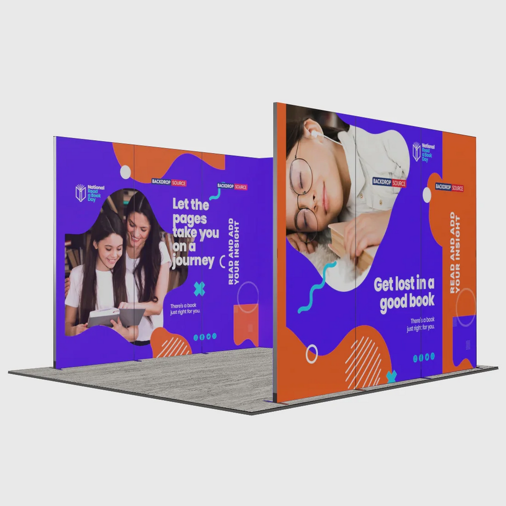 Foldable SEG Exhibition Display - Model 6