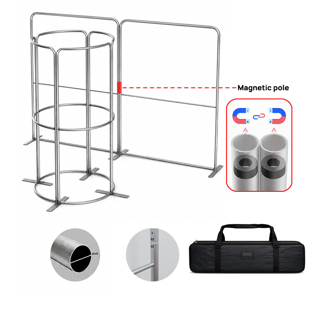 Magnetic Fabric Booth Display - Model 2 (13 x 10ft)