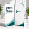 Magnetic Fabric Booth Display - Model 5 (6.5 x 6.5ft)