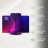 13x10 Magnetic Fabric Booth Wall with Curved Panel Options