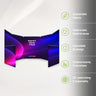 Fabric Magnetic Partition Display – 7 Panel
