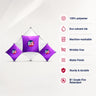 Medium Triangular Fabric GeoMetrix Pop Up Grid Display