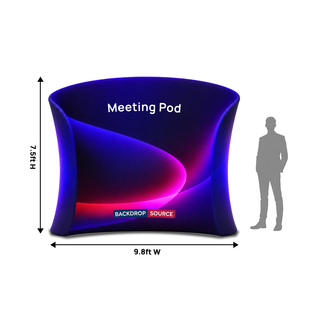 Meeting Pod Fabric Display