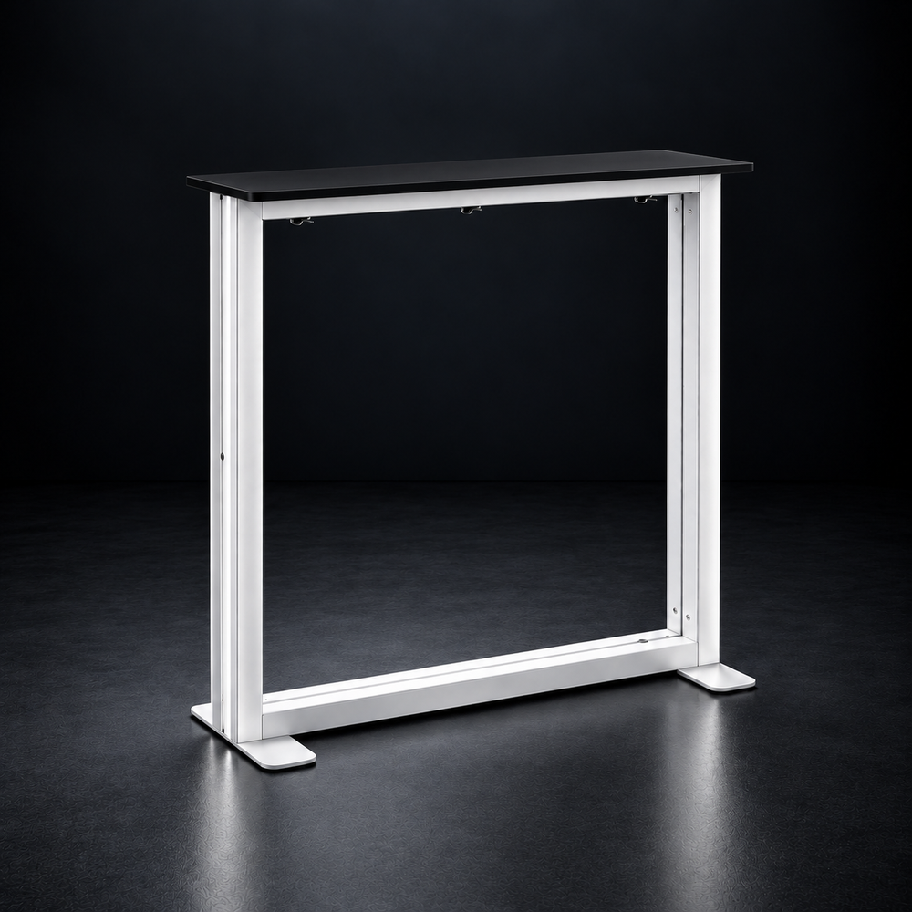 Modular RGB LED Light Box Counter – 3.3ft W x 3.3ft H