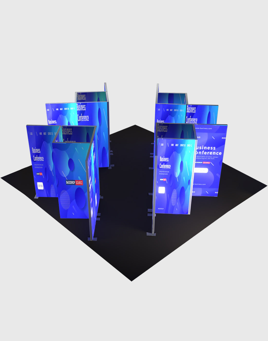 Modular Light Box Display SEG Modular Lightbox Display Kit - Model 15 | Ultimate Modular Backlit ...