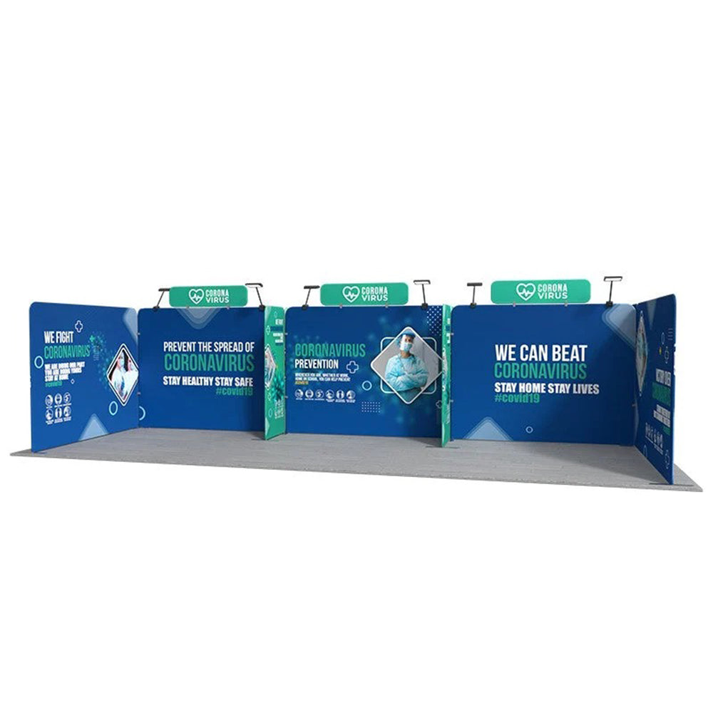 Modular Booth Kits 30ft x 20ft - Model 3