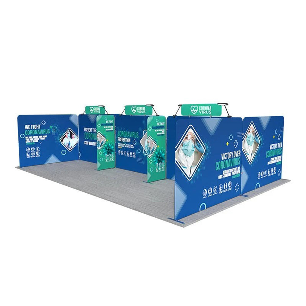 Modular Booth Kits 30ft x 20ft - Model 3