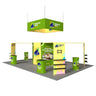 Modular Booth Kits 30ft x 20ft - Model 4