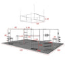 Modular Booth Kits 30ft x 20ft - Model 4
