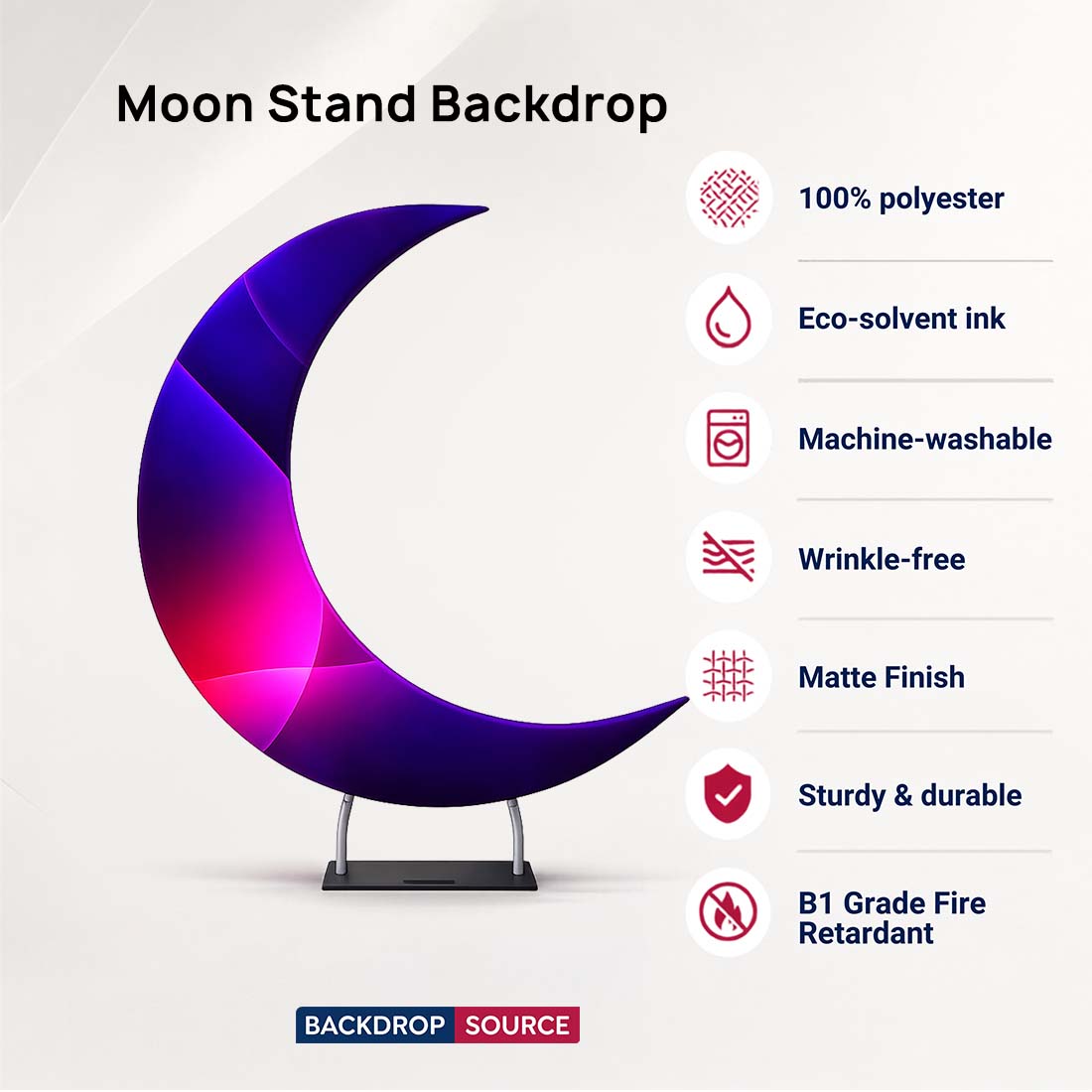 Moon Stand Backdrop