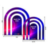 Multi-Tier Fabric Event Arch Display