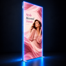 RGB LED Edge Frame – 3.3ft W x 6.5ft H