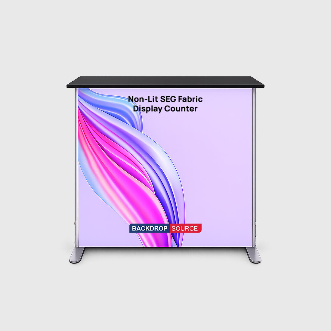 Non-Lit SEG Fabric Display Counter - 3.3ft Height