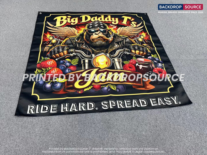 Double sided fabric printing
