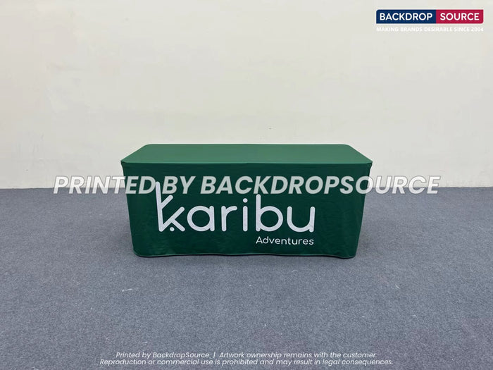 Customised table cover printing