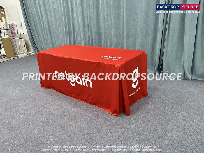 Customised table cover printing