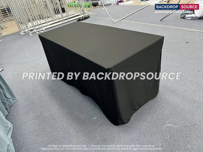 Customised table cover printing