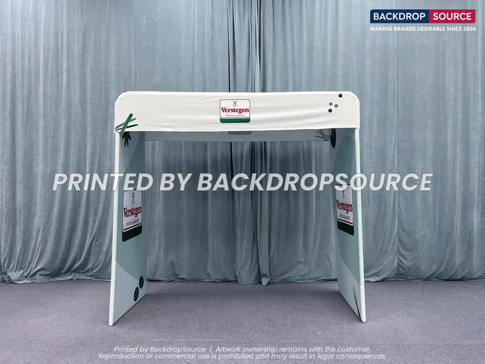 Large tension arch display