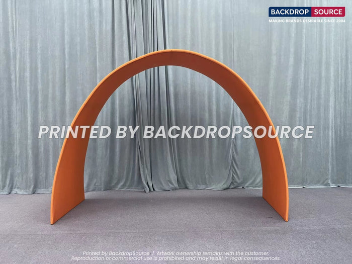 Large tension arch display