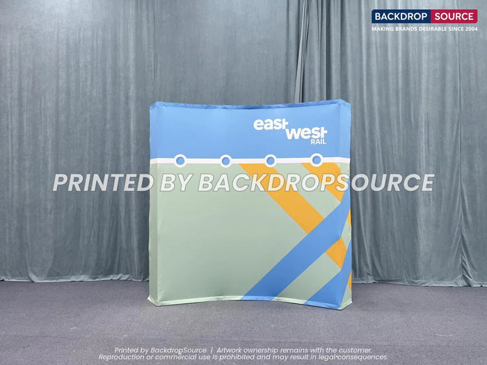 Pop-up fabric displays