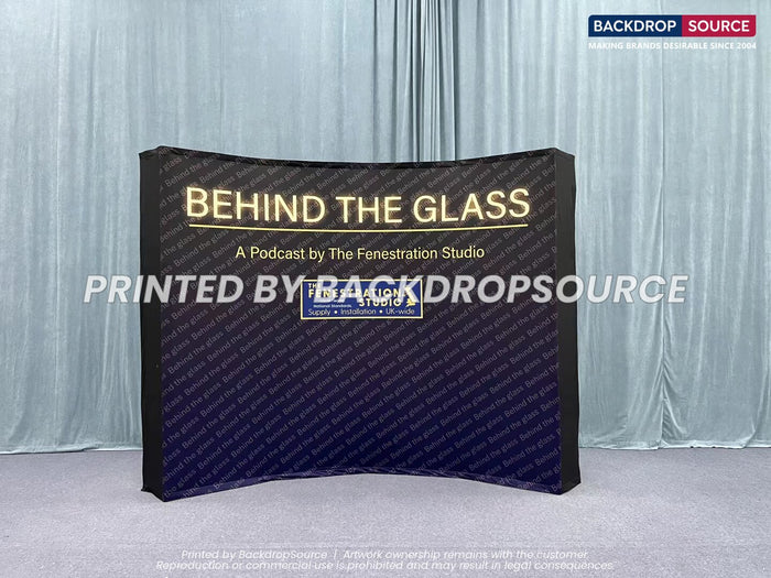 Pop-up fabric displays