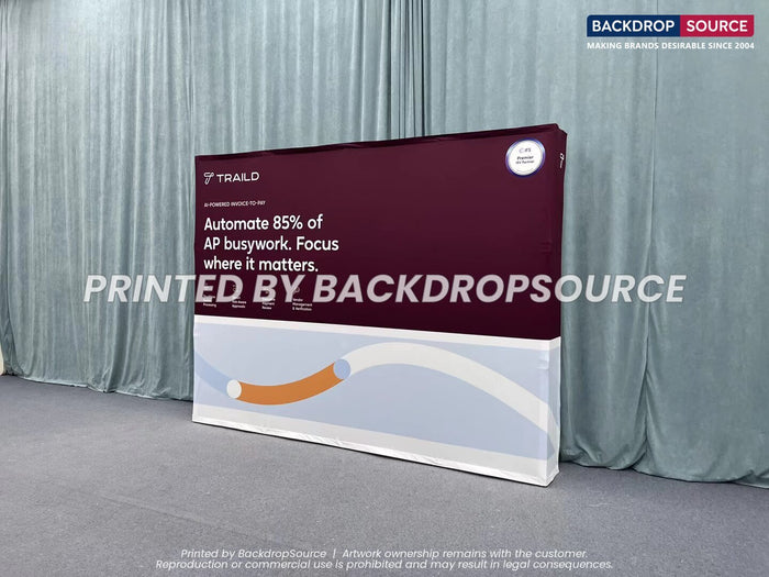 Pop-up fabric displays