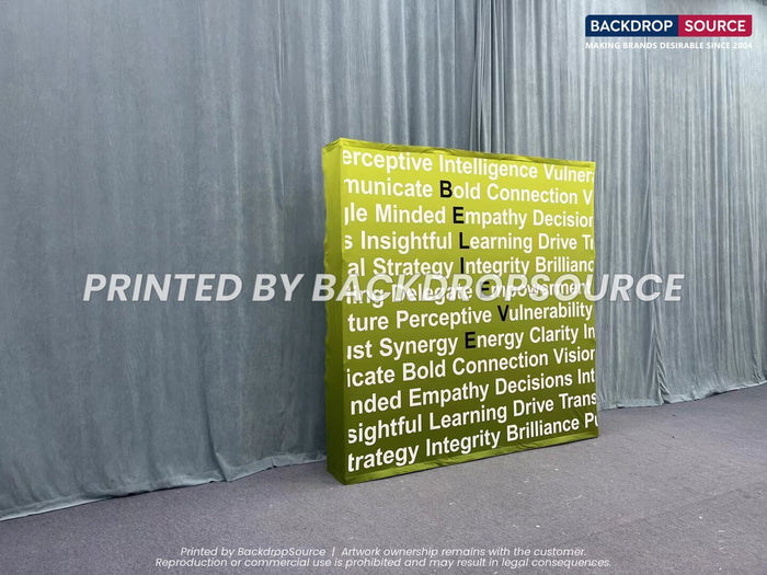 Pop-up fabric displays
