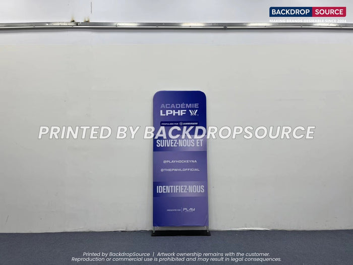 Tension fabric media wall