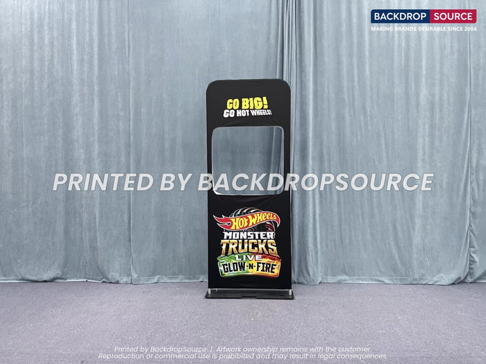 Customised shape backdrops