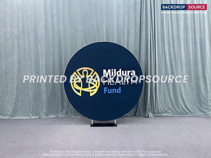 Customised shape backdrops