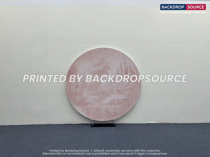 Customised shape backdrops