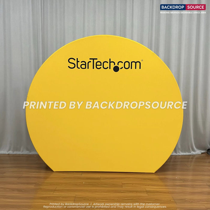 Customised shape backdrops