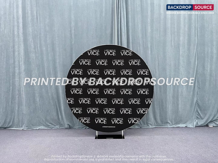 Customised shape backdrops