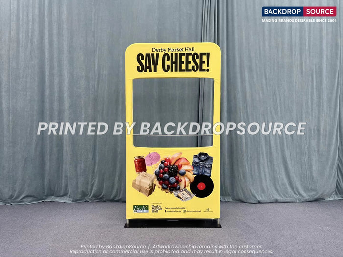 Customised shape backdrops