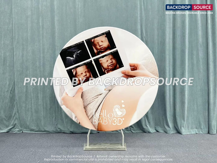 Customised shape backdrops