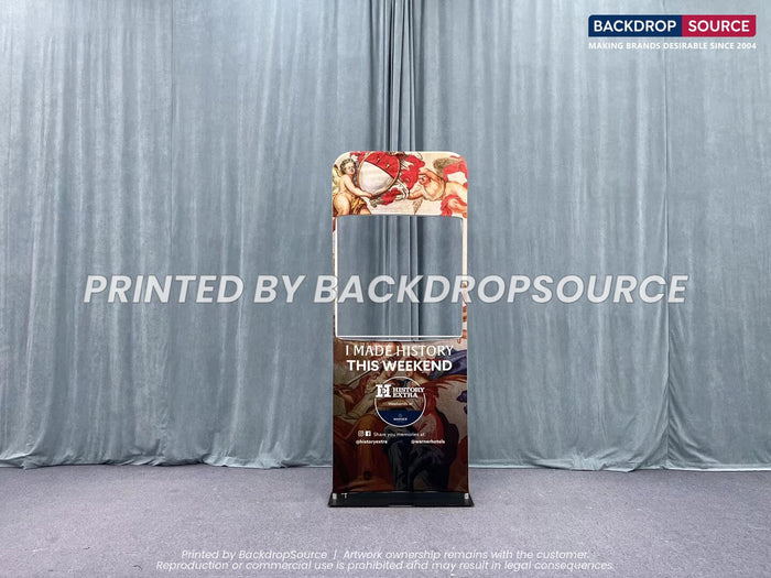 Customised shape backdrops
